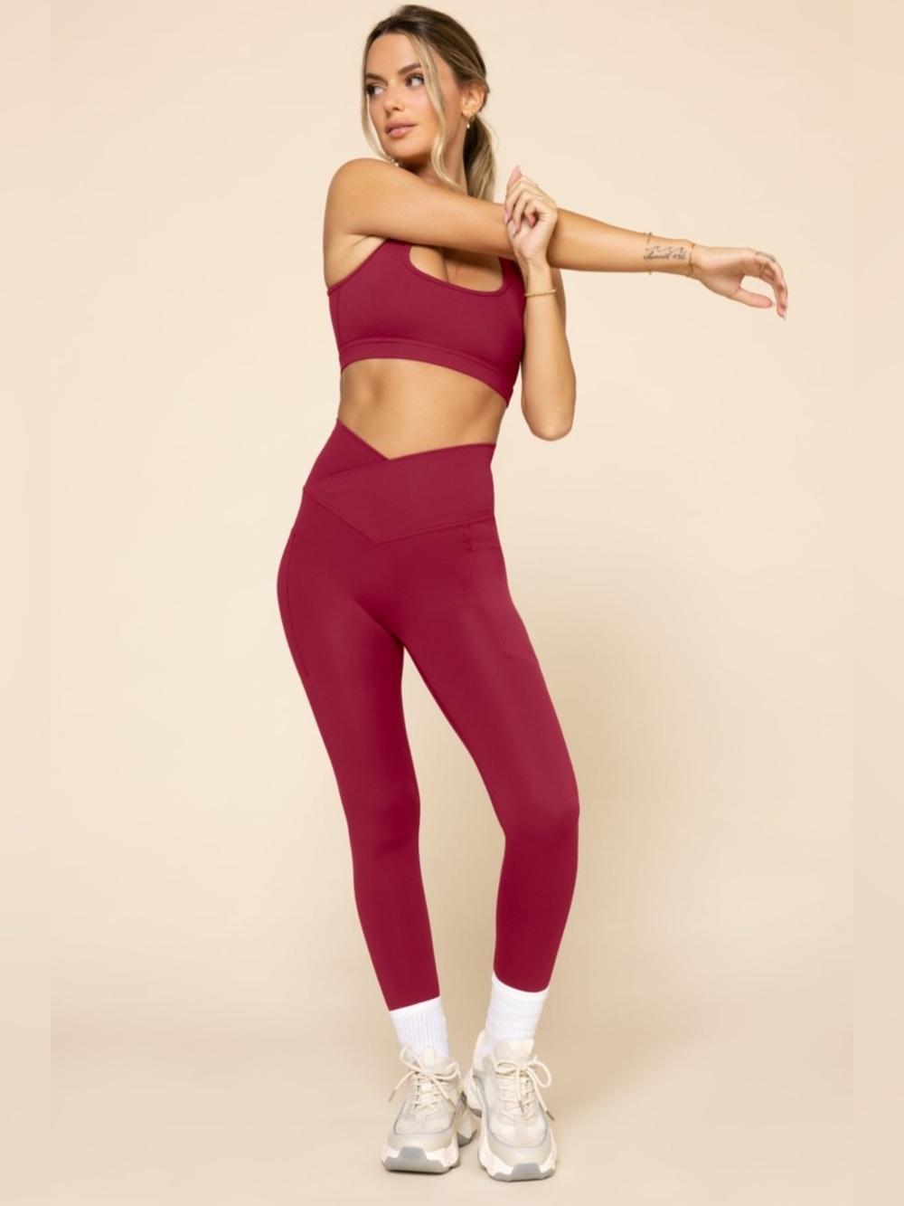 Bundle of PopFlex Criss Cross Hourglass Leggings